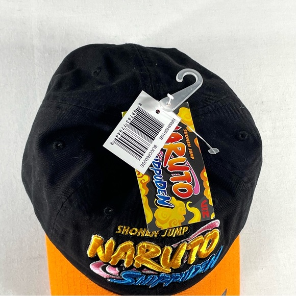 Naruto Shippuden Shonen Jump Men’s Baseball Cap Hat Anime NRMH0010B NWT - Picture 5 of 15